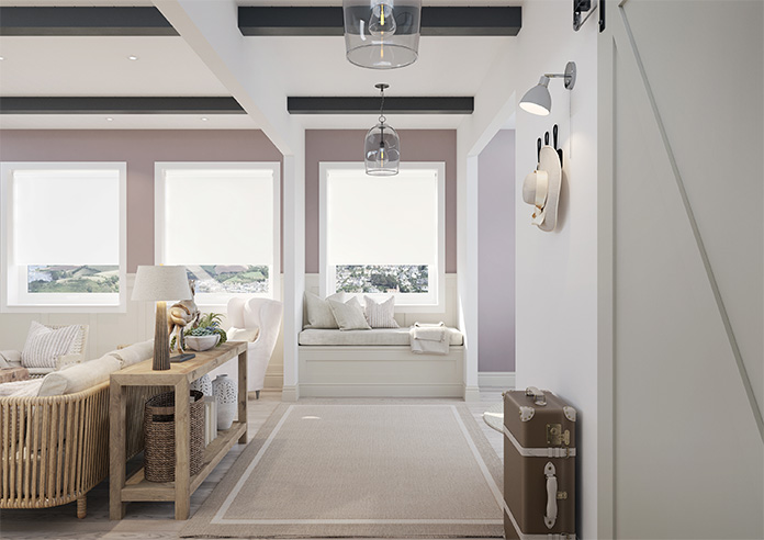 Orion (Blackout), Pure White - Twist&Fit Roller Blind - Image 8